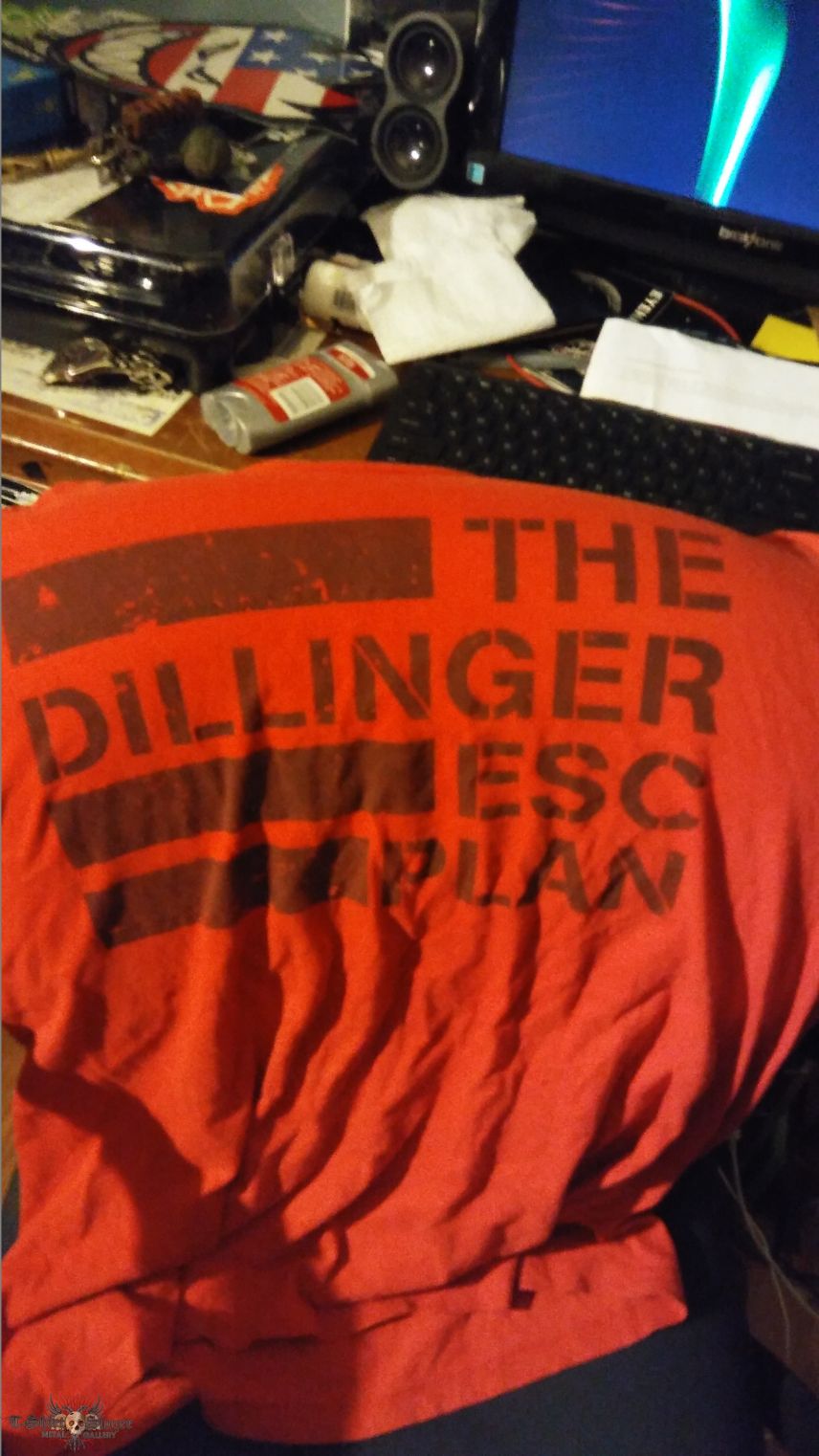 The Dillinger Escape Plan red logo shirt 