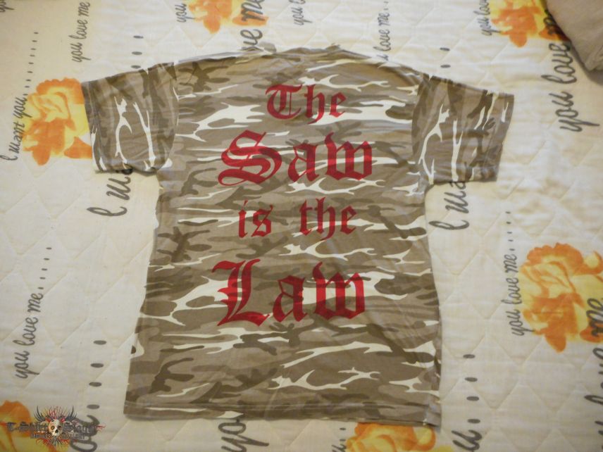 Sodom - The Saw Is The Law camouflage / tshirt