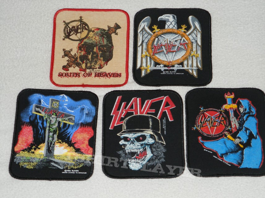 Patch - Slayer Patches for my Tribute Kutte