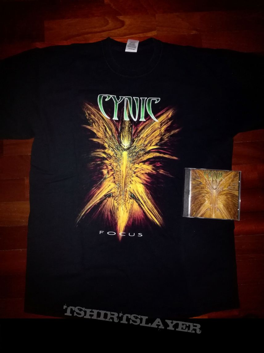 Cynic - Focus official shirt | TShirtSlayer TShirt and BattleJacket Gallery