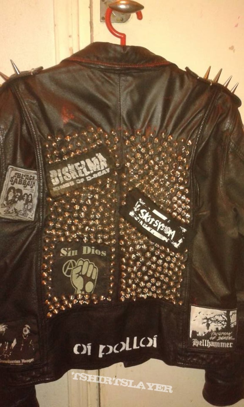 Slayer Leather jacket - metal/punk