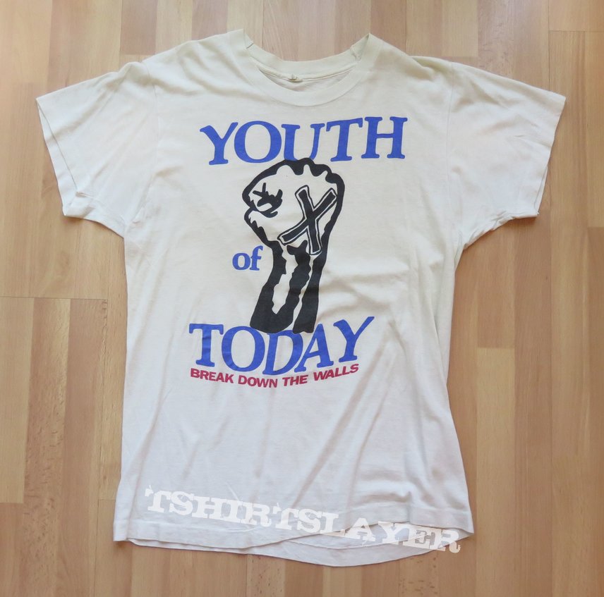 Youth Of Today - BDTW 1989 Euro tour shirt