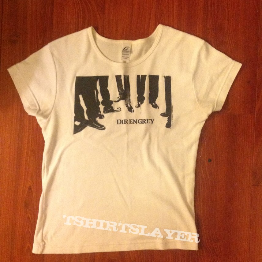 Dir en grey &quot;Legs&quot; shirt, white