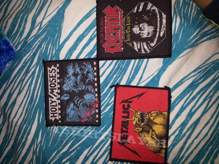 Metallica. Holy Moses Patches