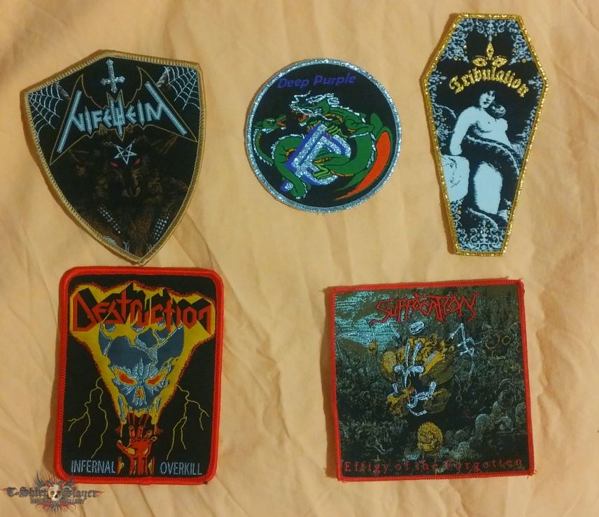 Deep Purple patches and patches!