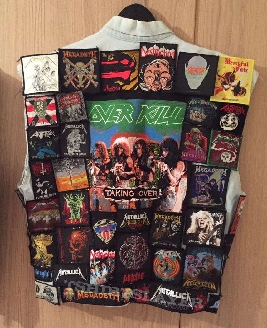 Metallica 80s thrash battle jacket | TShirtSlayer TShirt and ...