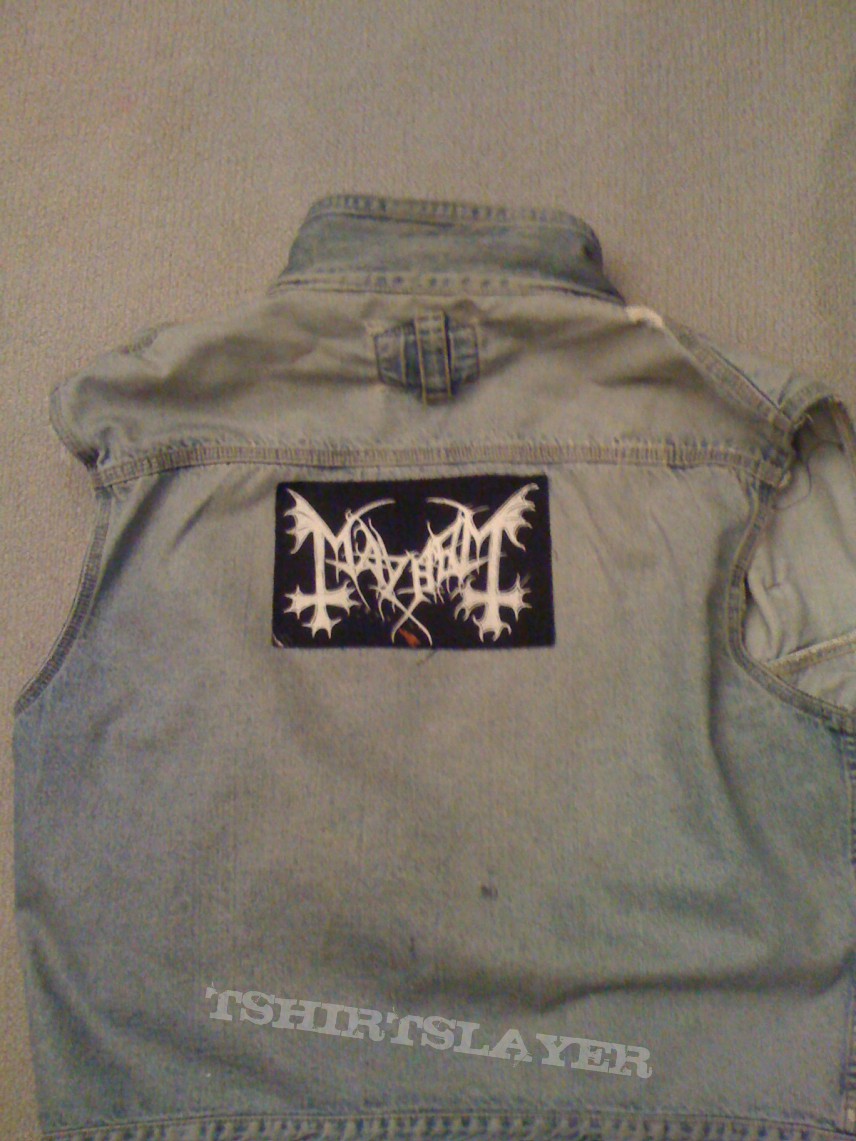 Slayer My First attempt at a battle jacket/metal vest