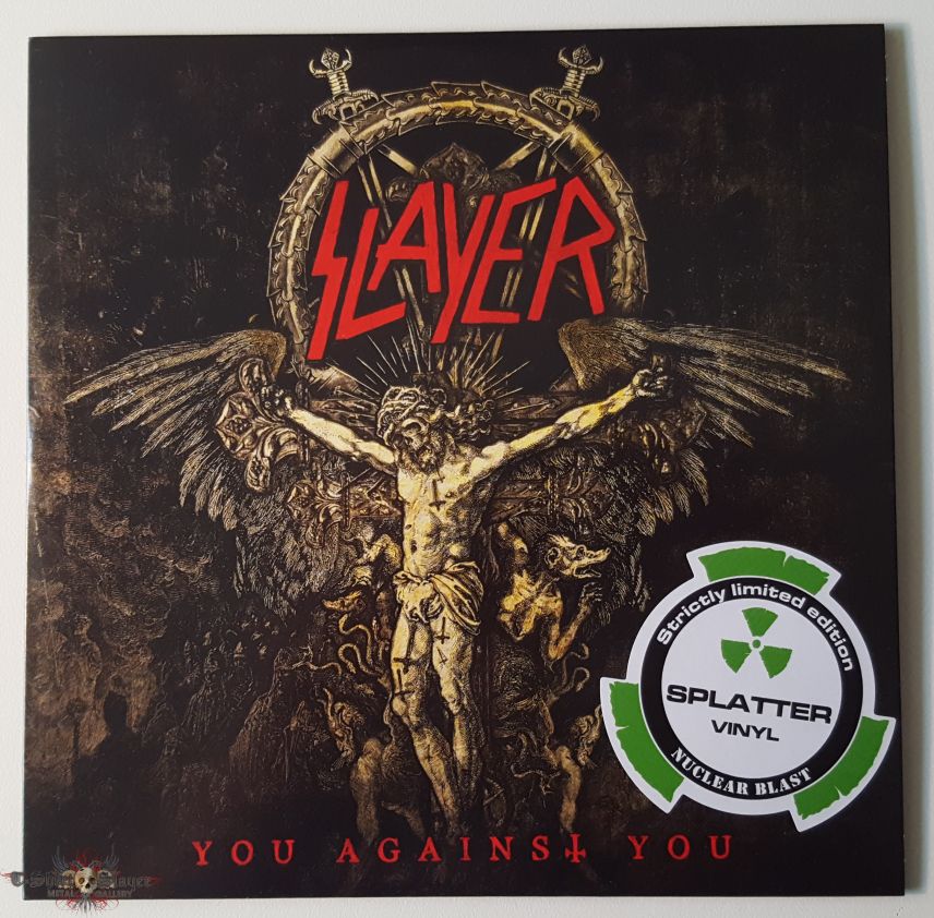 Slayer - You Against You Single Red Splatter