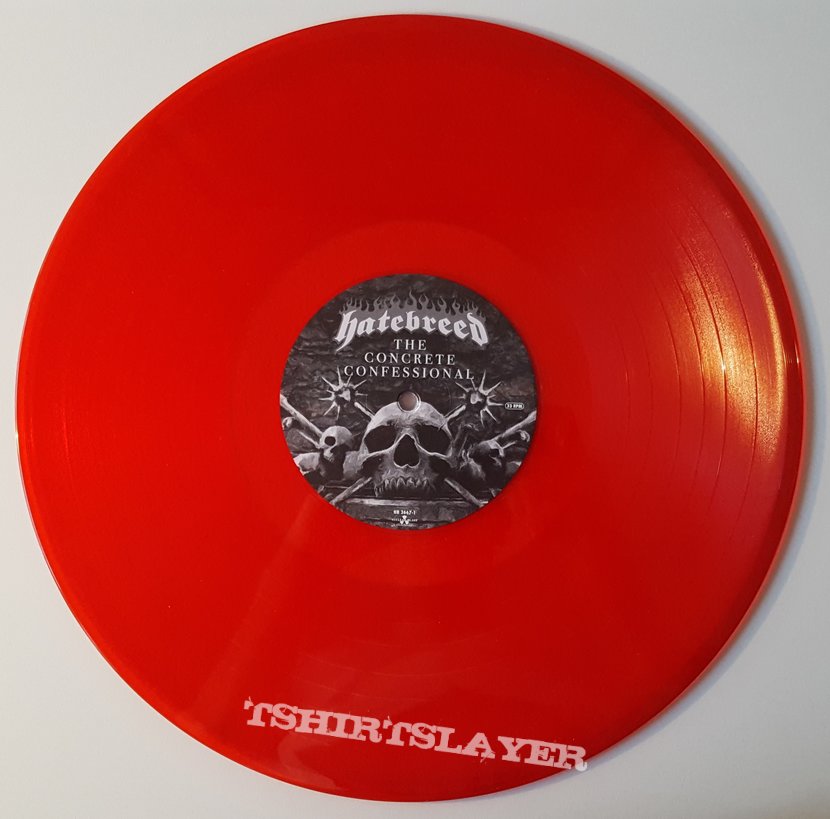 Hatebreed - The Concrete Confessional Red Vinyl