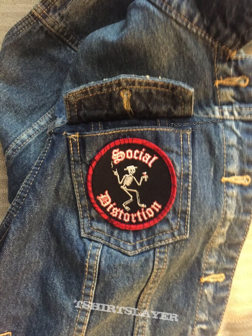 Voice Of Addiction Battle Jacket in progress 1