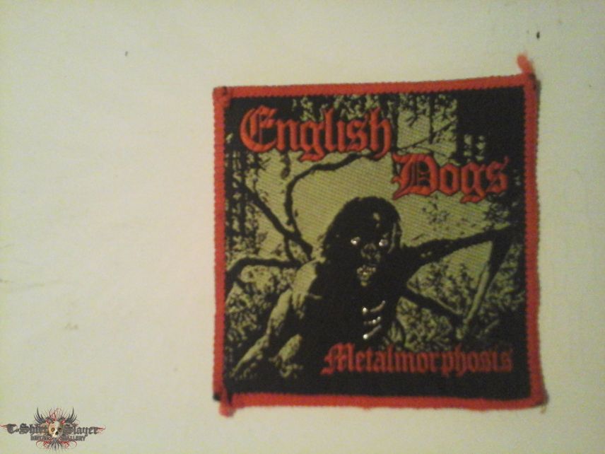 1980s English Dogs Metamorphosis patch