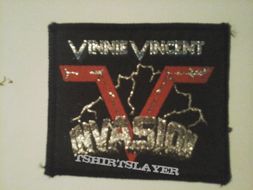 1980s Vinnie vincent invasion patch 