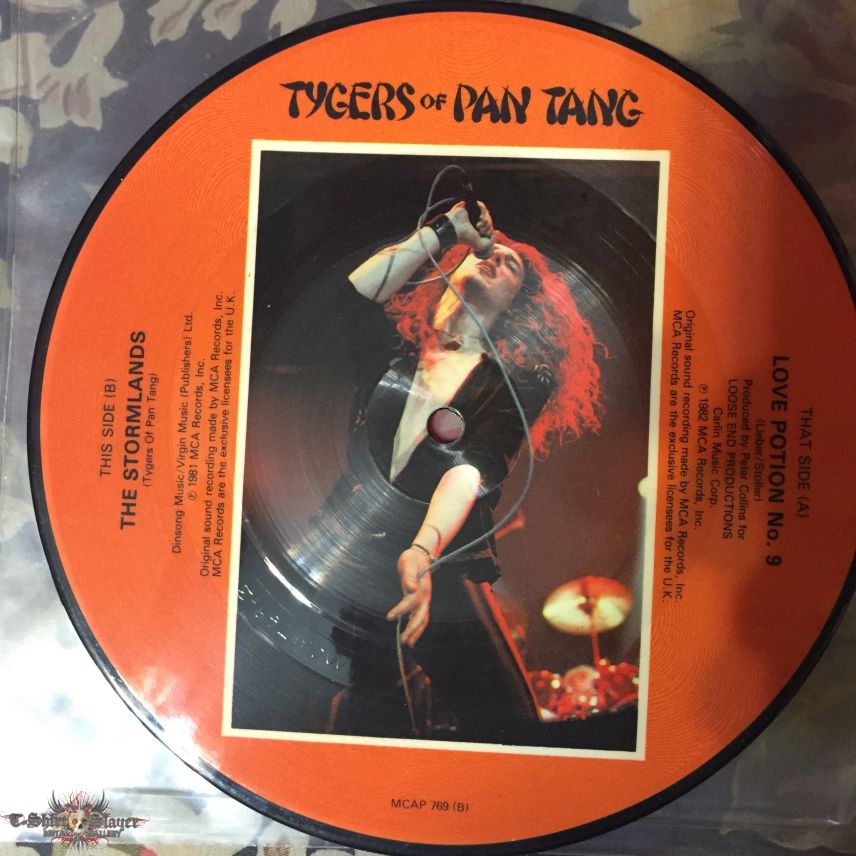 Tygers Of Pan Tang - Love Potion No. 9 picture single