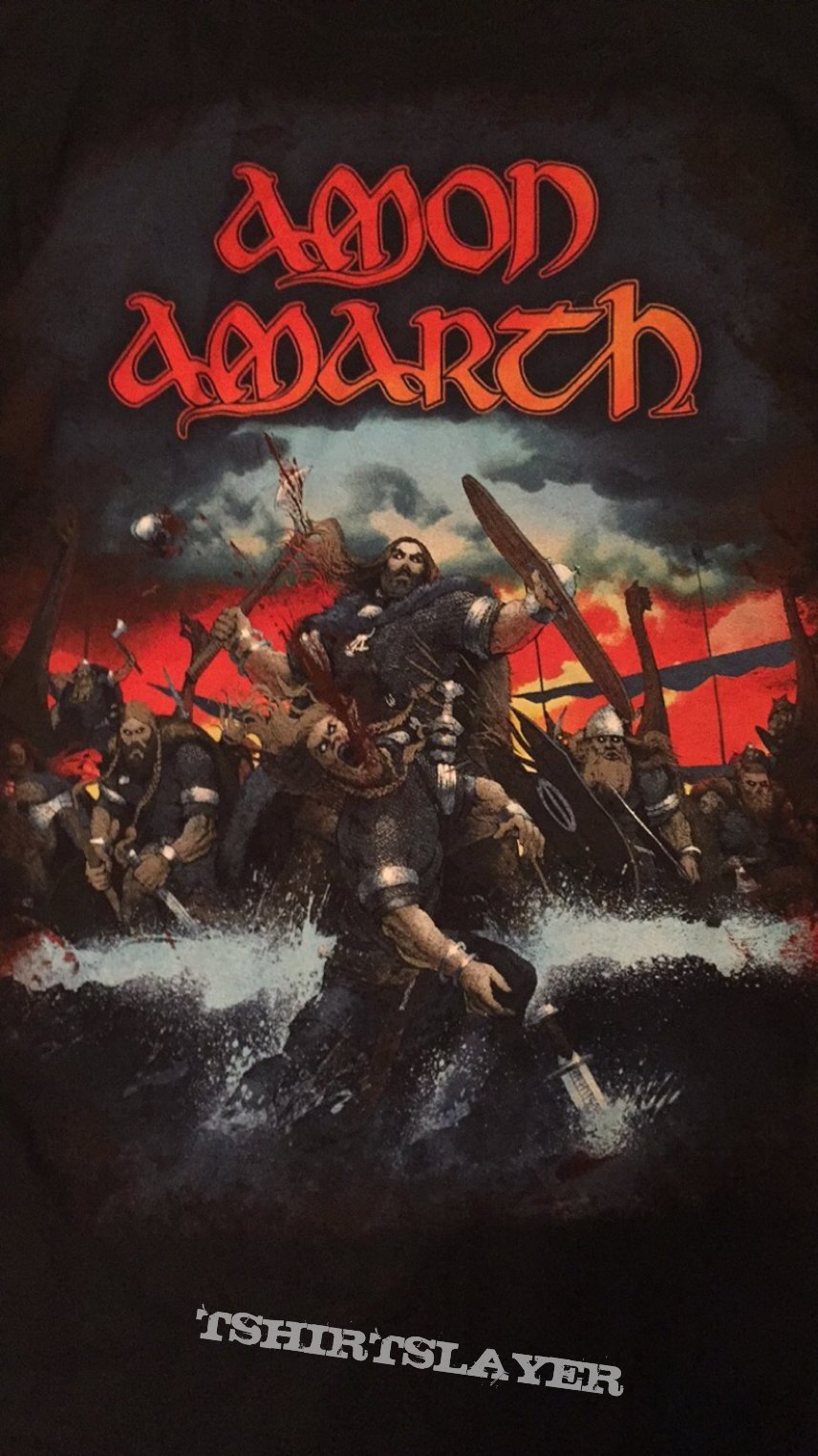 Amon Amarth 2016 tour shirt