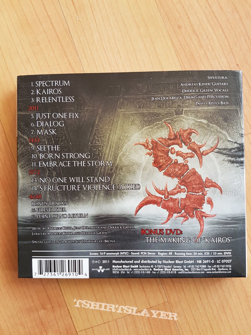  Sepultura - Kairos - (2011) - Digipak