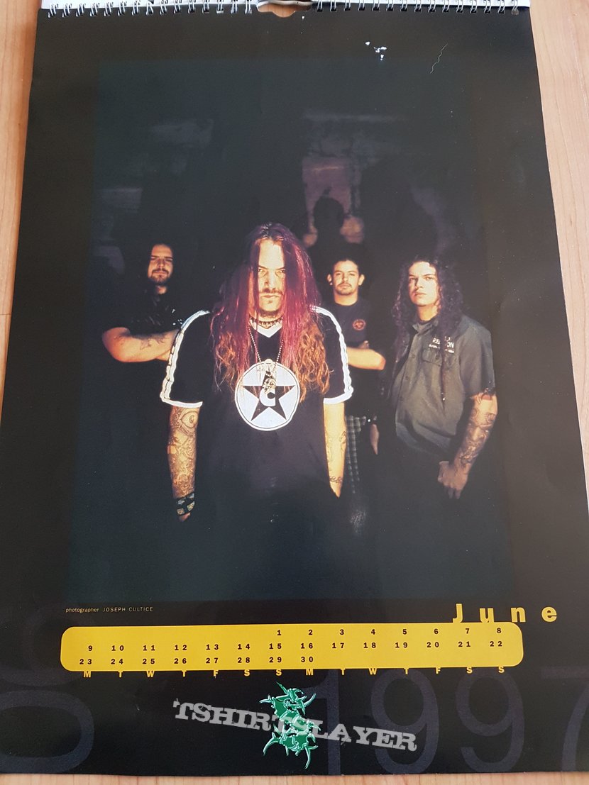 Sepultura - Official 1997 Calendar