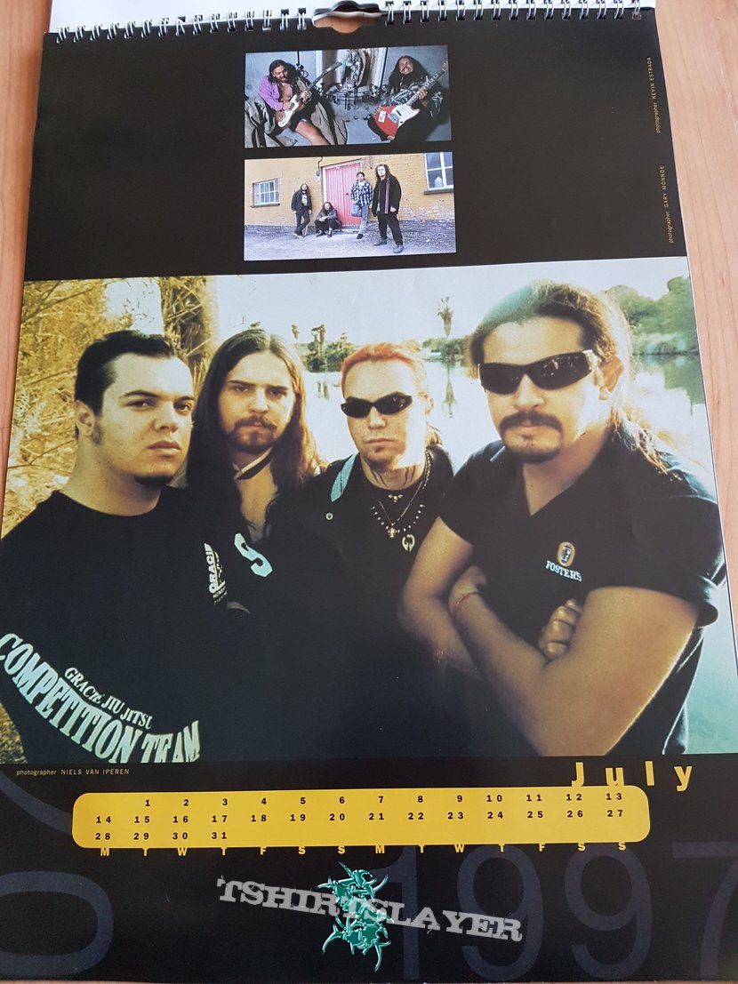 Sepultura - Official 1997 Calendar