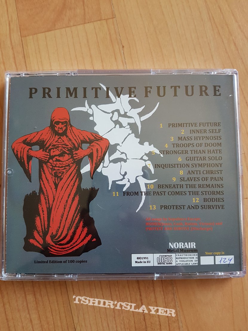 Sepultura - Primitive Future - Bootleg CD