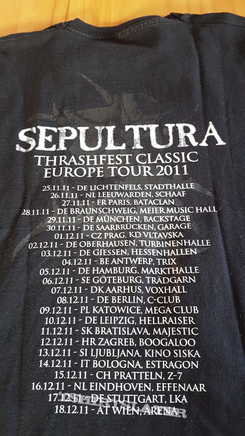 Sepultura - Trashfest Classic Europe Tour 2011