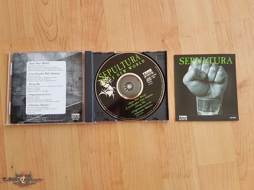 Sepultura - Slave New World / Japan LTD CD