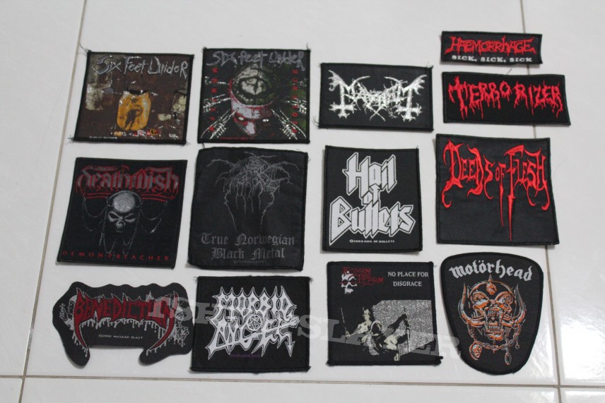 Carnage Death / Black Metal Patches - SOLD