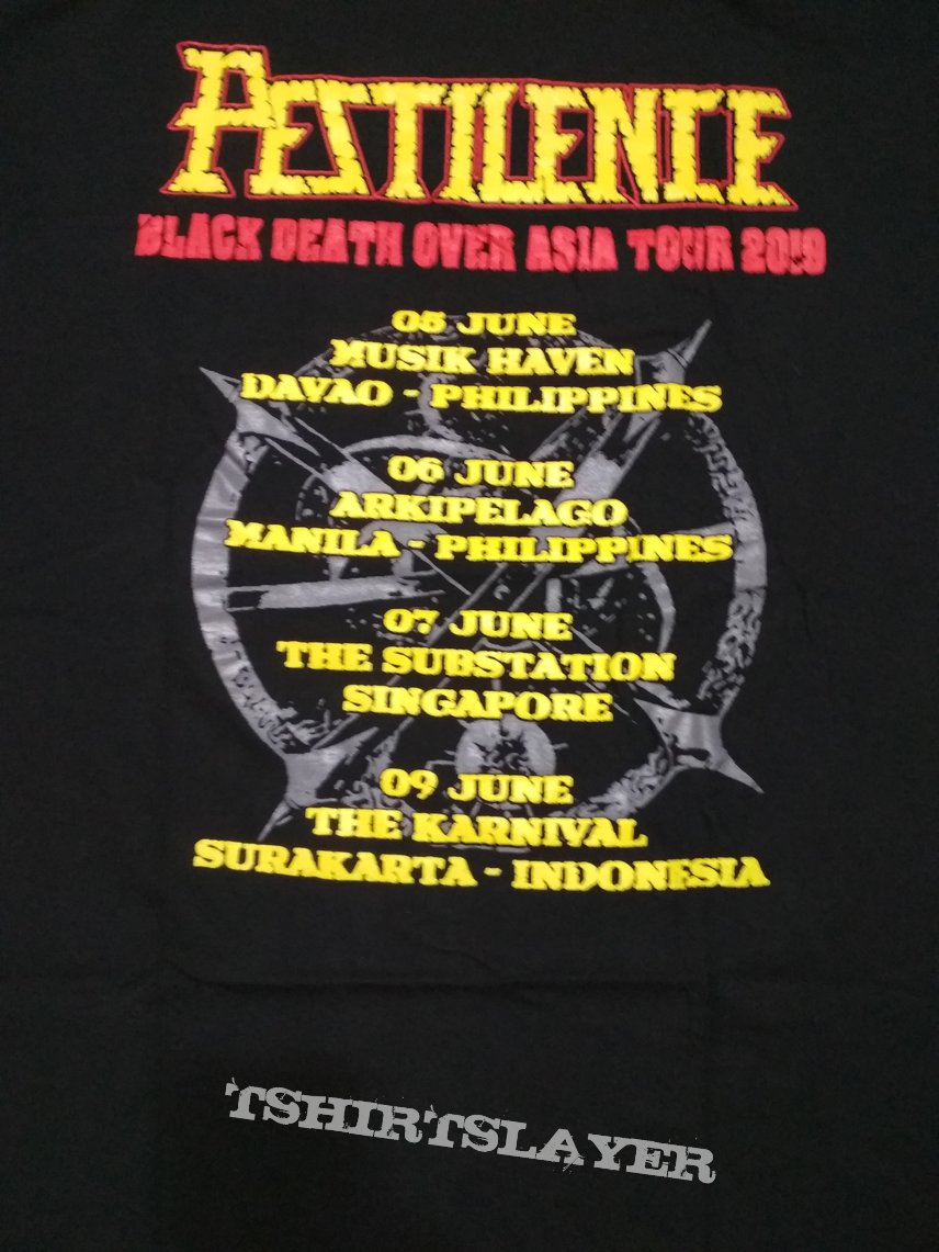 Pestilence - Asian Tour 2019 t-shirt 