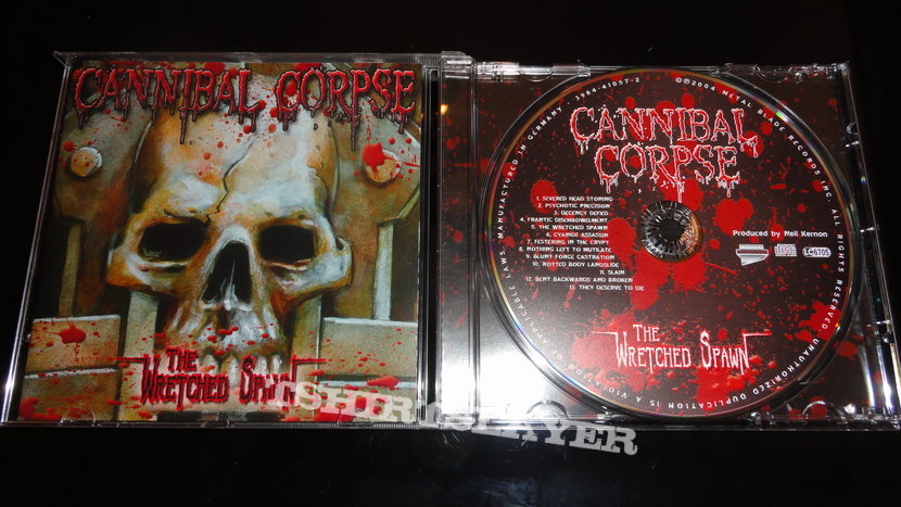 Cannibal Corpse &quot;The Wretched Spawn&quot; CD 2004