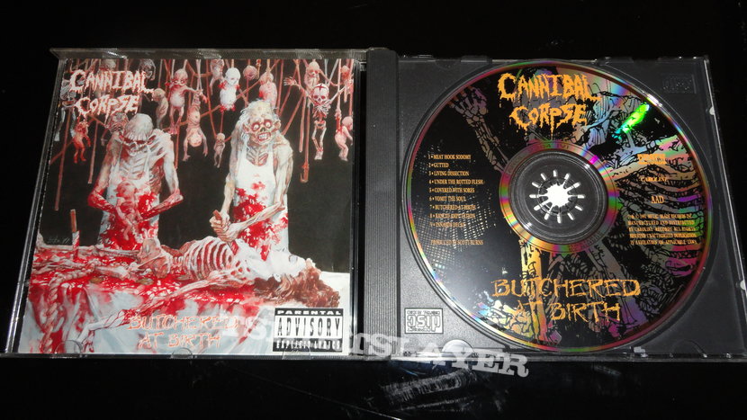 Cannibal Corpse &quot;Butchered At Birth&quot; CD 1991