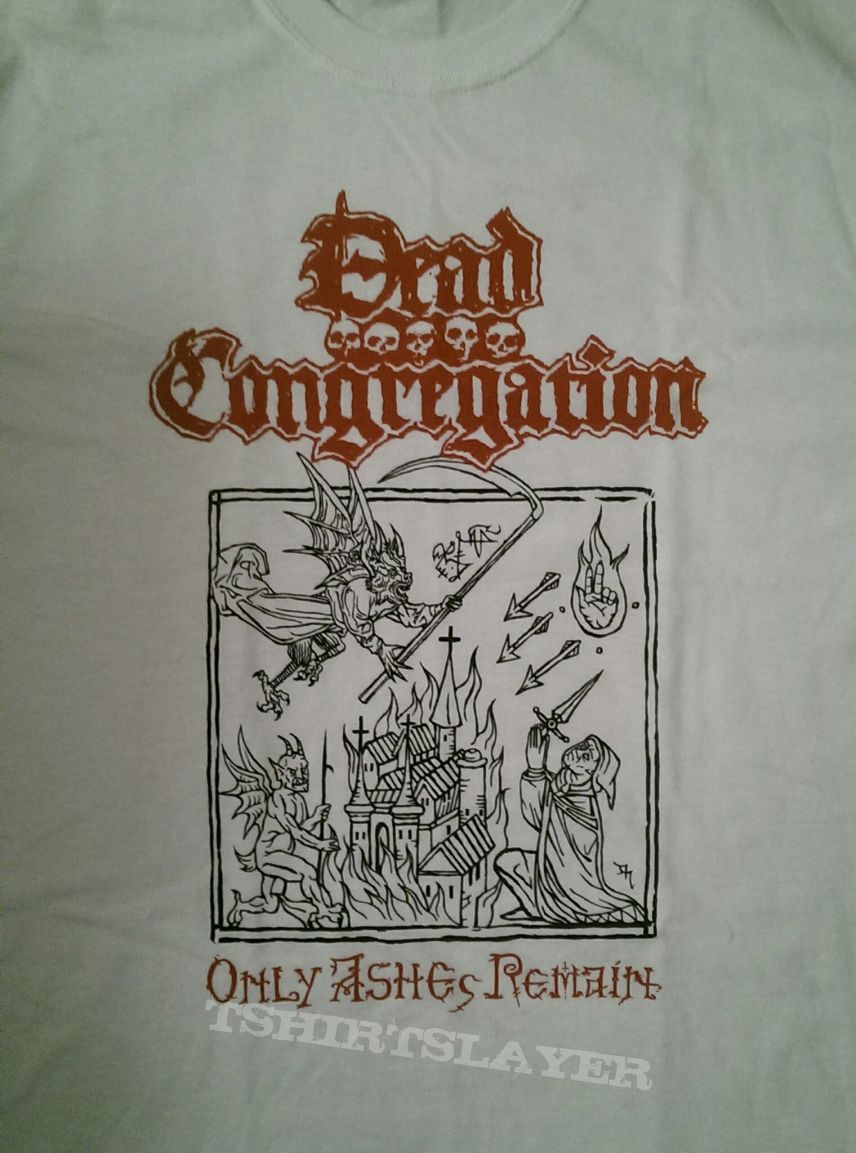 Dead Congregation - Only Ashes Remain Tourshirt