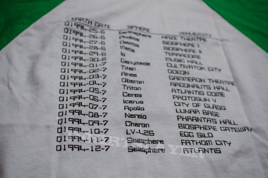 Sleep - 1994 Planetour raglan reprint (2016)