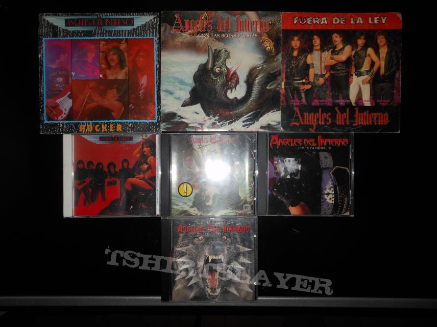 Angeles del Infierno (lps, singles, cds)