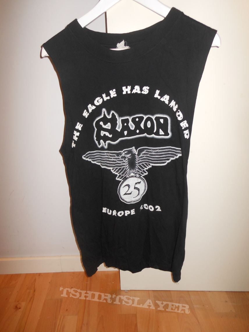 SAXON (25 Years 2002 Official Shirt)