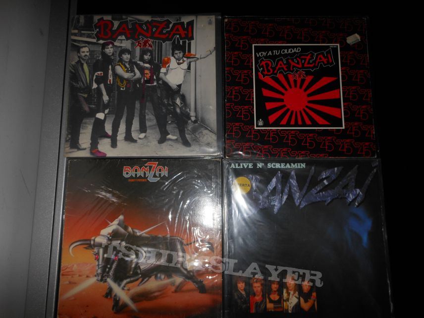 Banzaï BANZAI (lps, cds, singles)