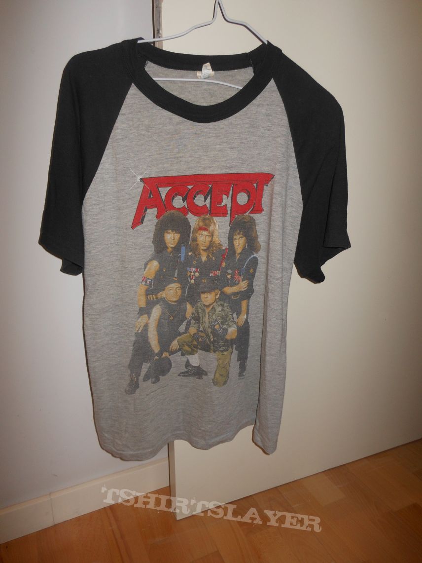 Accept (Russian Roulette 1986 Tour Shirt)