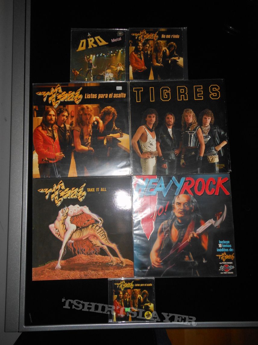 Tigres + Oro (singles, lps, cd)