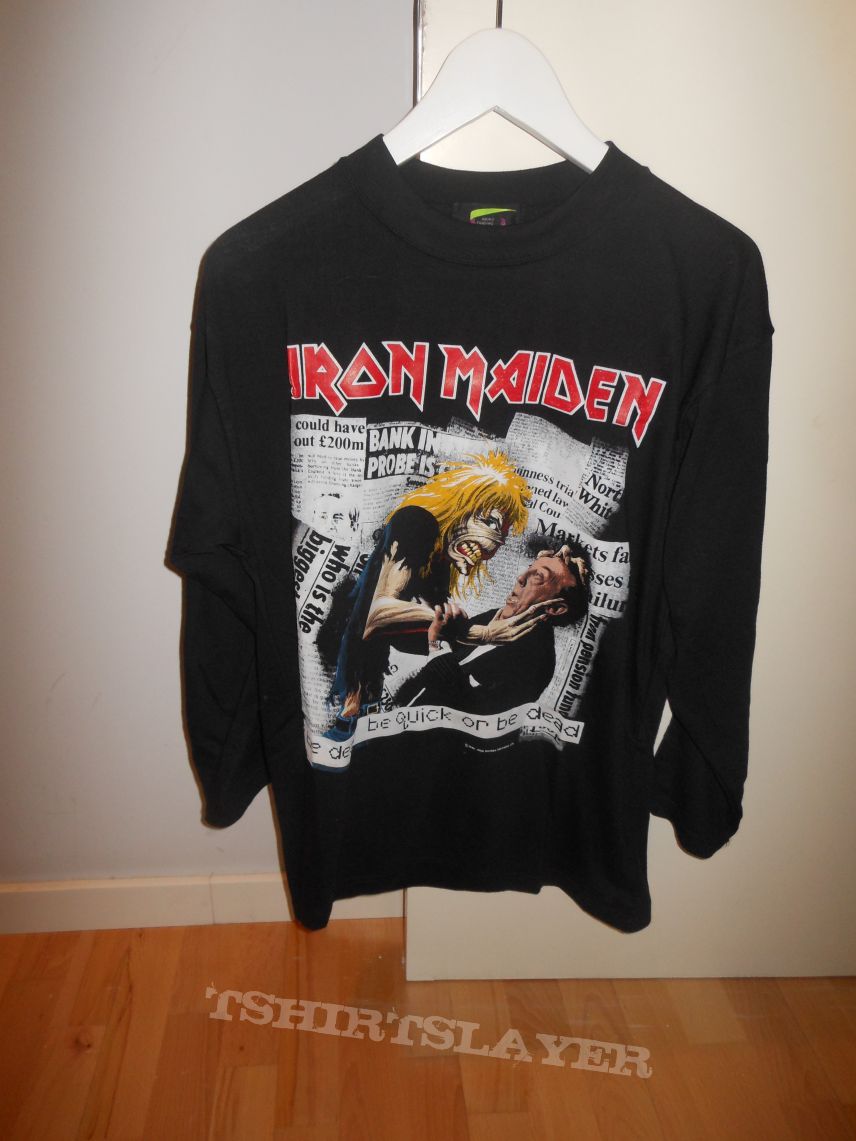Iron Maiden (Be Quick or be Dead Shirt 1992)
