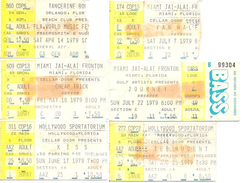 Various Artists - Ticket Stubs (1977 - 1980)
