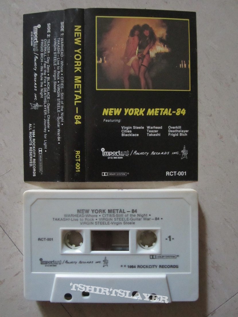 Various Artists New York Metal 84 - Compilation (tape) Various Artists New York Metal 84 - Compilation (tape)