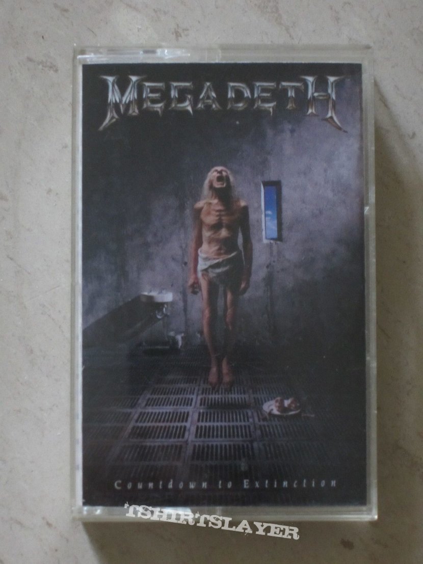 Megadeth - Countdown to Extinction (tape)