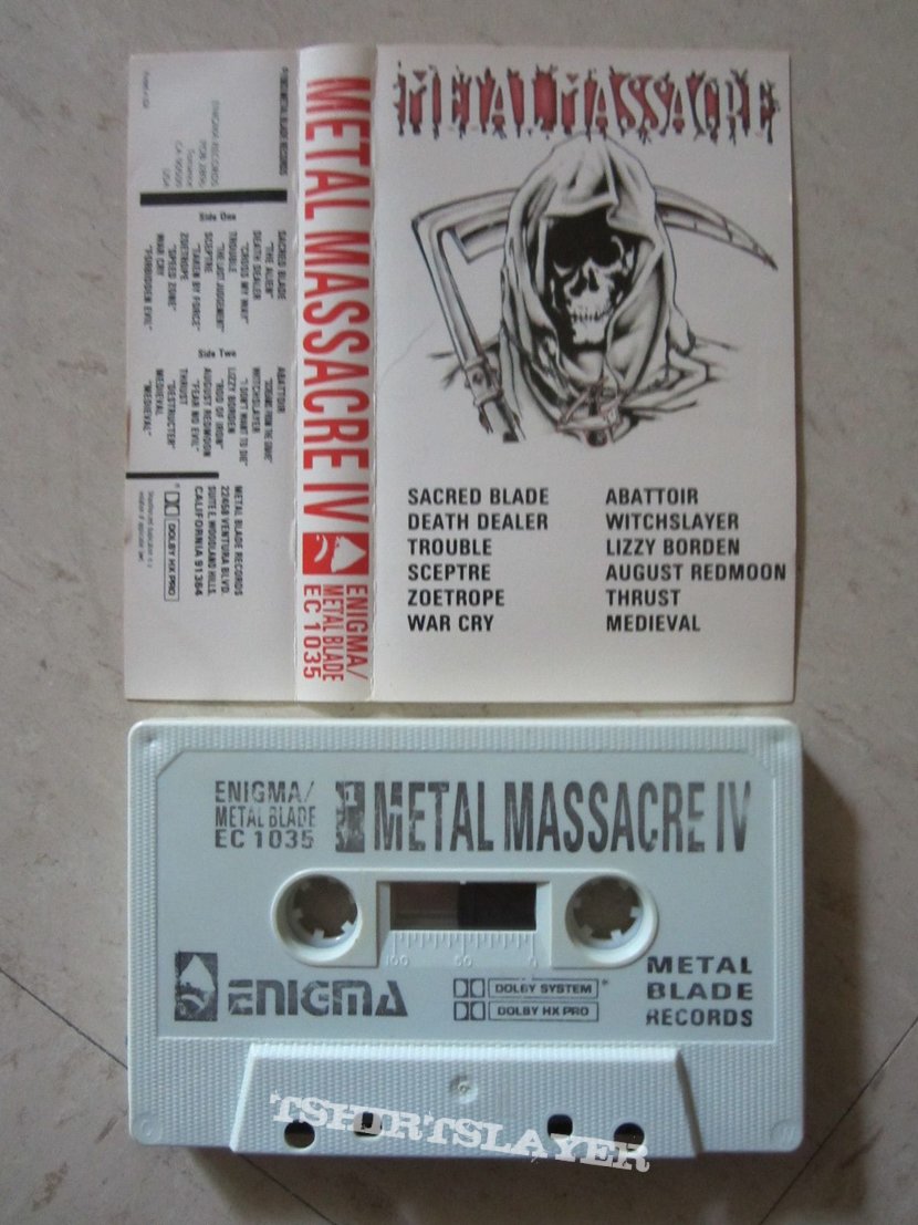 Various Artists Metal Massacre - IV (tape)