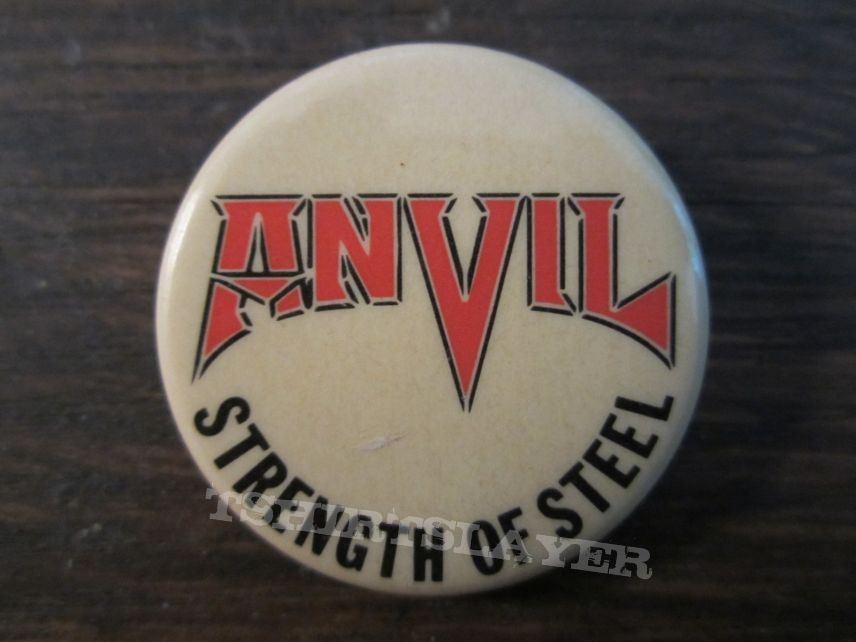 Anvil - Strength of Steel (Official Badge)