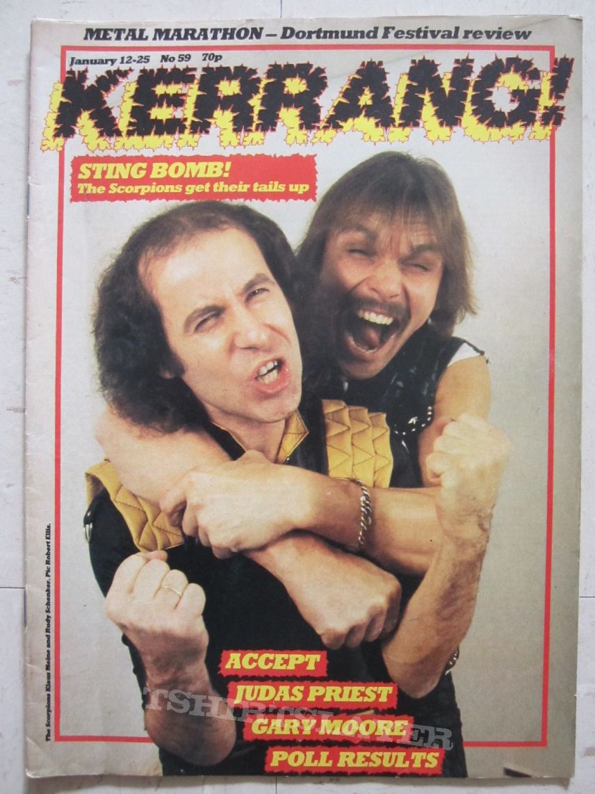 Scorpions Kerrang! - # 59 (1984)