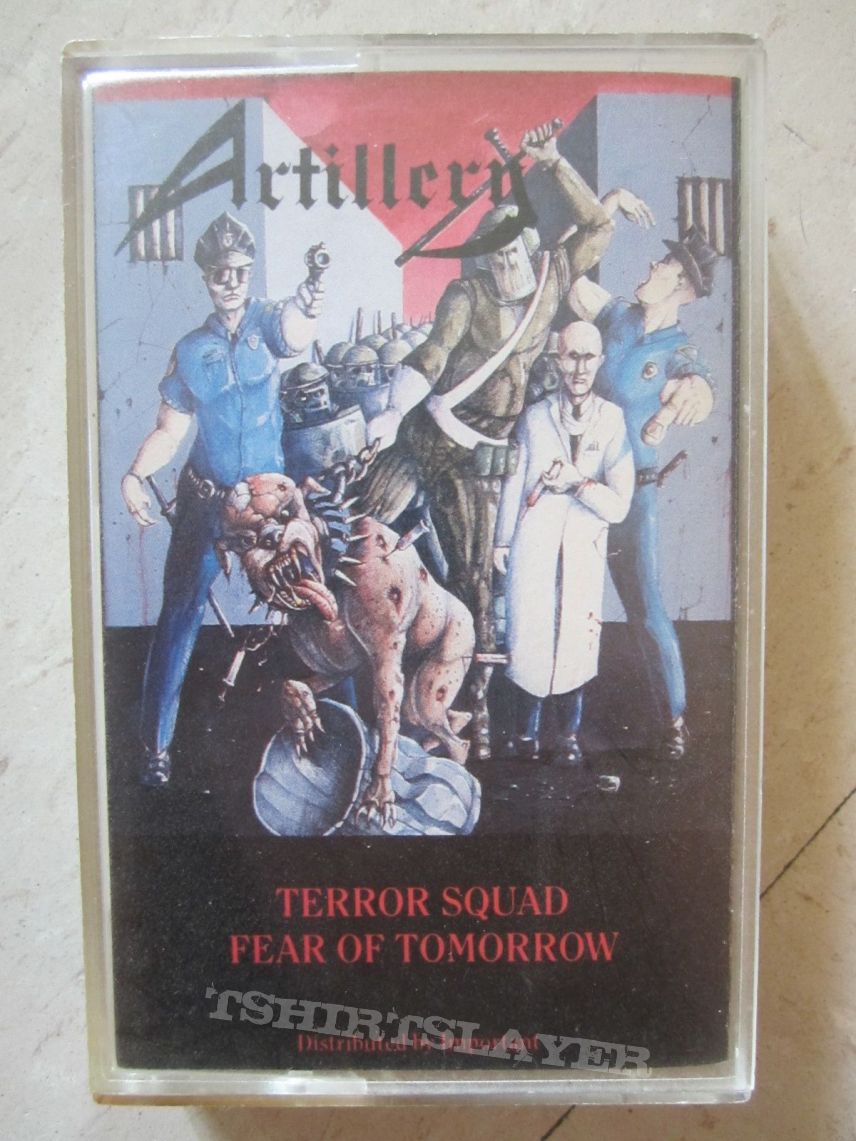 Artillery - Terror Squad / Fear of Tomorrow (tape)