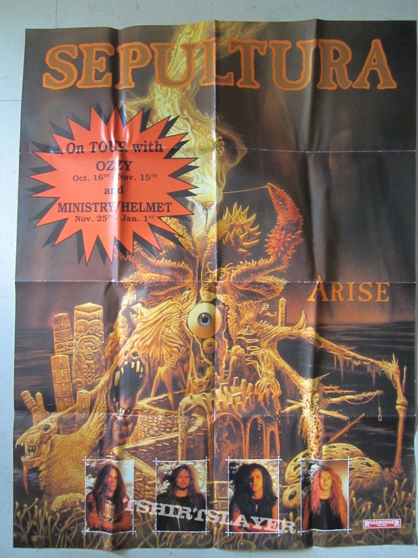 Sepultura - Arise (tour poster)