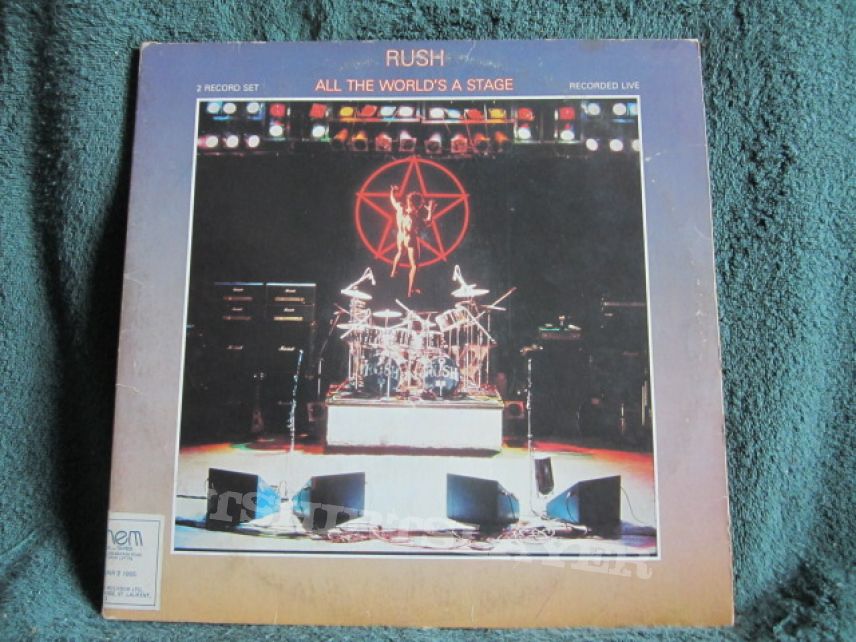 Rush - All The World&#039;s A Stage (Canadian Pressing)