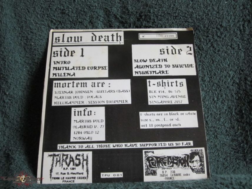 Mortem - Slow Death (7&quot;)