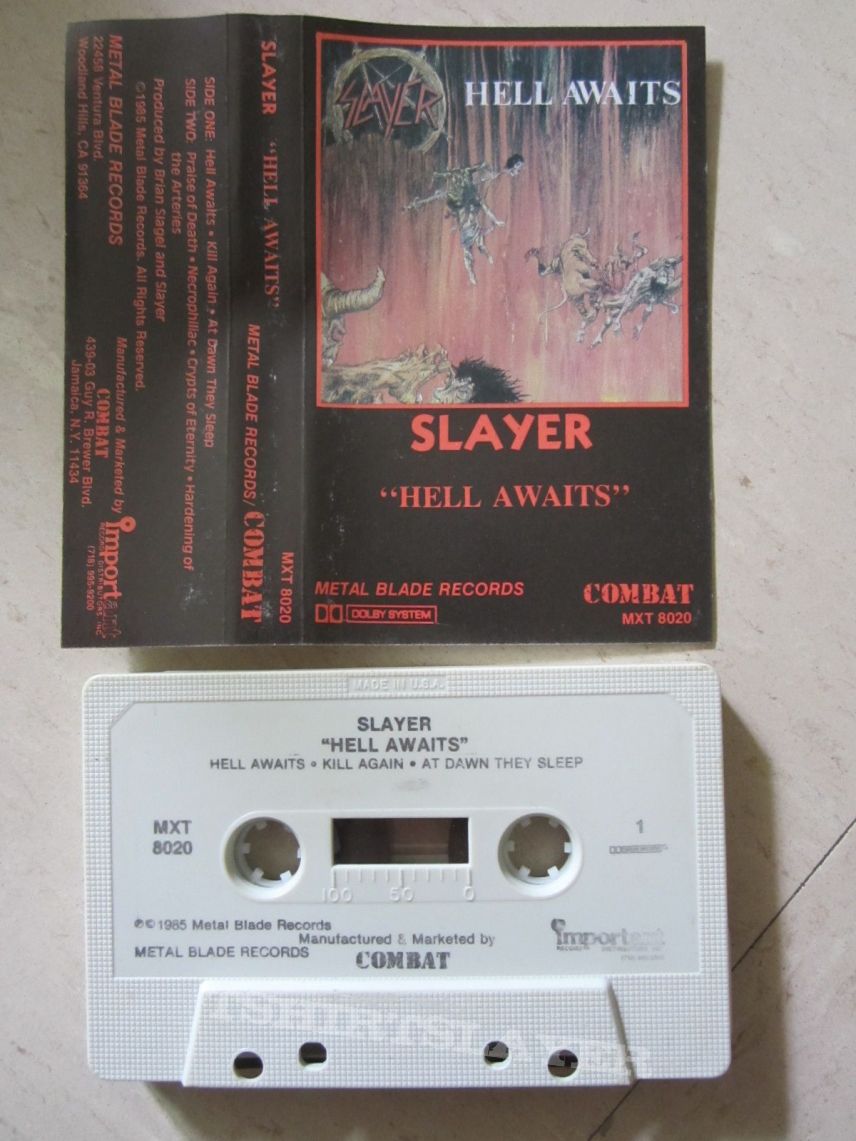 Slayer - Hell Awaits (tape)