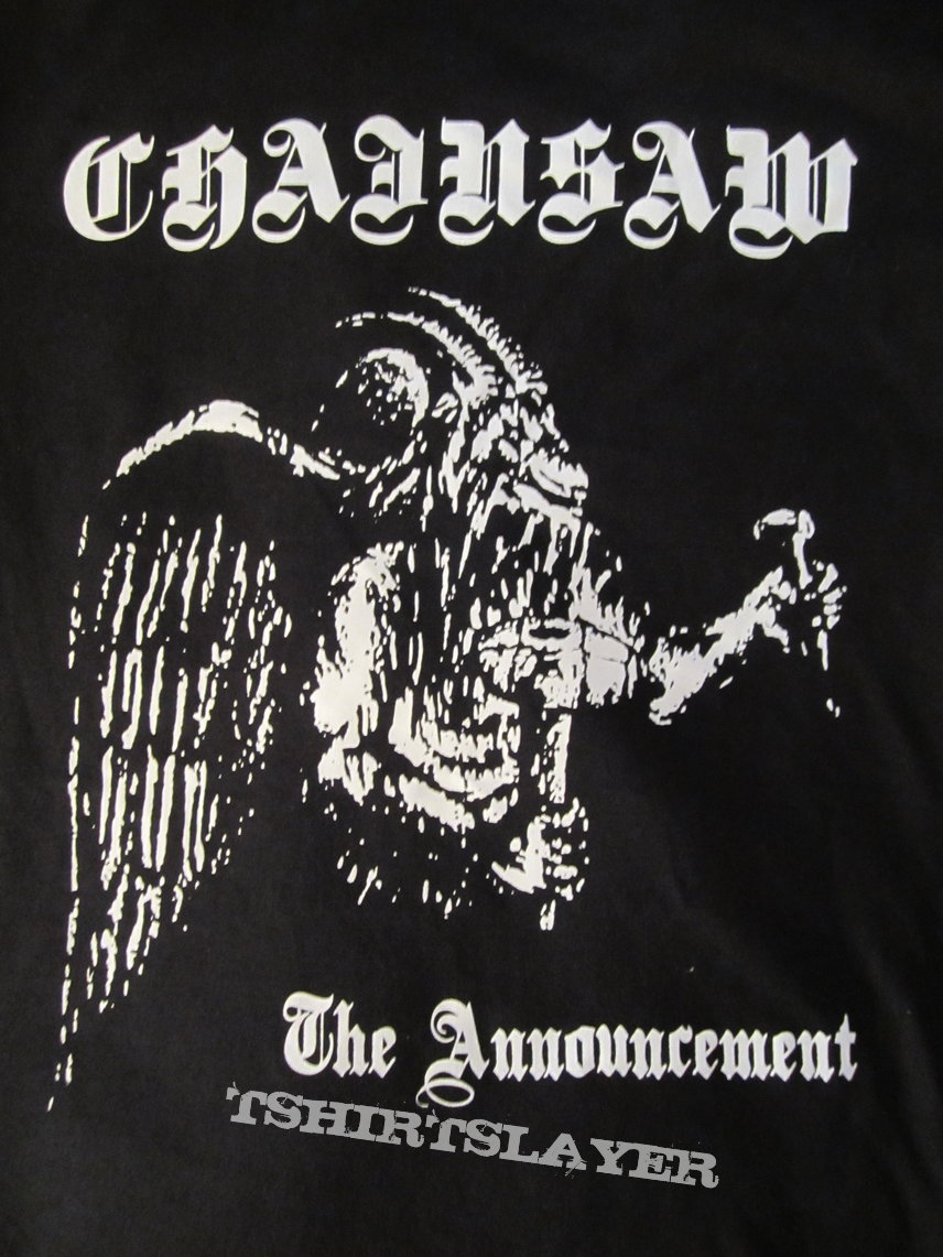 Chainsaw - The Announcement (shirt)