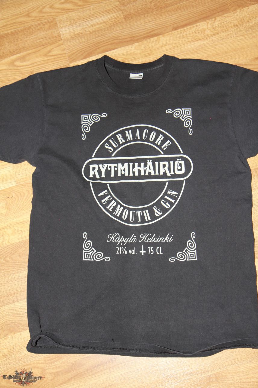 Rytmihäiriö tshirt - Gambina design | TShirtSlayer TShirt and BattleJacket  Gallery