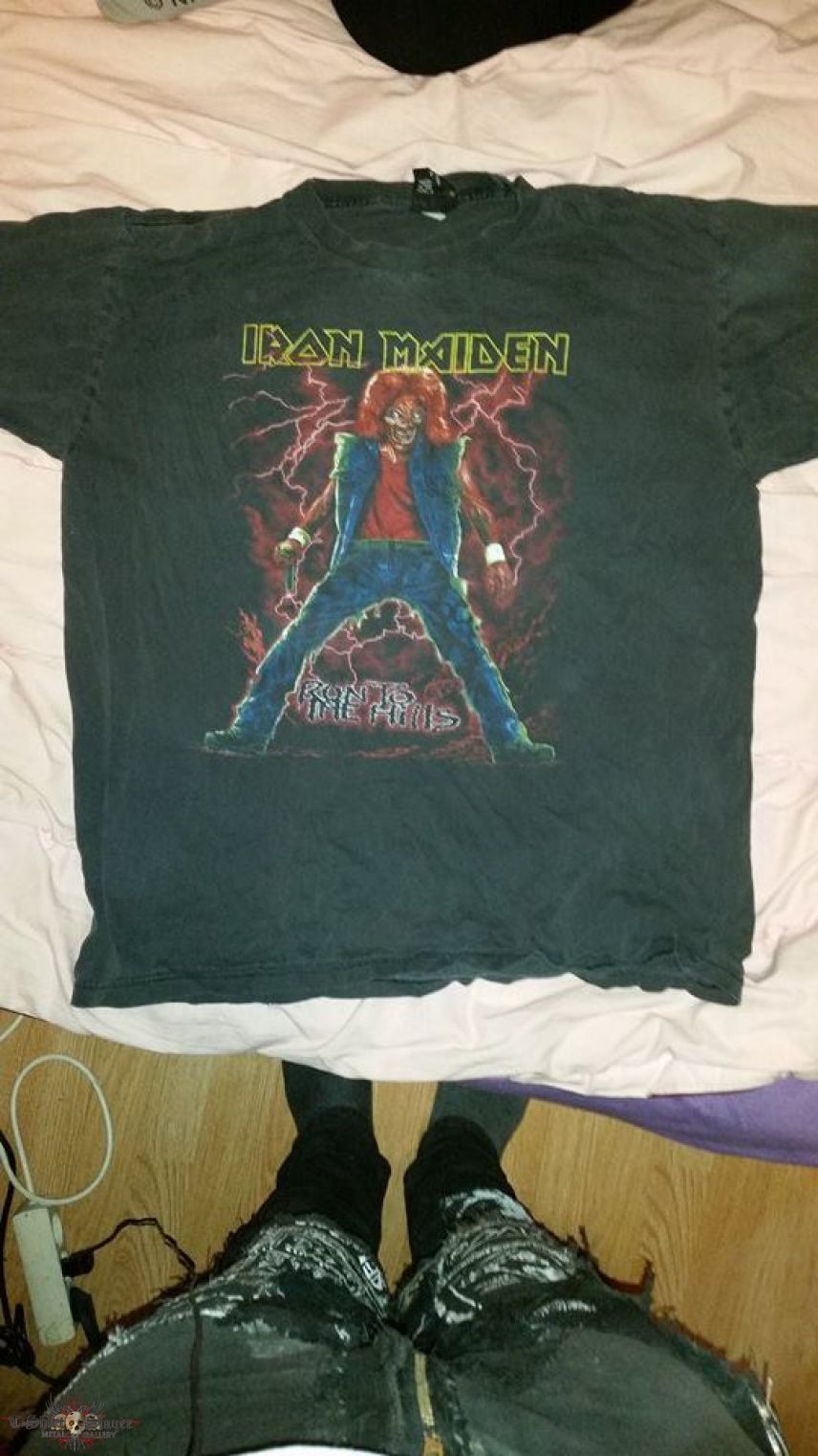 My old ass Iron Maiden T-shirt